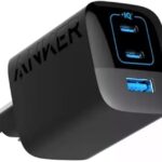 شاحن يو اس بي نوع سي 67 واط من انكر بـ 3 منافذ PIQ 3.0 شاحن سريع مدمج وقابل للطي لماك بوك برو وايباد وجالكسي وبيكسل وايفون وغيرها