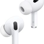 سماعات للرأس AIRPODS PRO 2 صوت ستيريو نقي وميكروفون ممتاز، تستخدم مع جميع أجهزة انوانج، اندرويد وايفون، سماعات داخل الأذن – بلون أبيض
