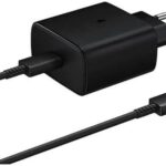 شاحن فائق السرعه 45 واط من نوع تايب سي - مدعوم بخاصيه PD3 - مع شريحه MFI للشحن الأمن - متوافق مع أجهزه سامسونج