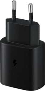 ⁦شاحن هاتف فائق السرعة بقدرة 45 واط ، محول طاقة الامارات العربية المتحدة متوافق مع سامسونج بدون كابل أسود⁩ - الصورة ⁦3⁩