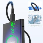 ⁦شاحن فائق السرعه 45 واط من نوع تايب سي - مدعوم بخاصيه PD3 - مع شريحه MFI للشحن الأمن - متوافق مع أجهزه سامسونج⁩ - الصورة ⁦5⁩