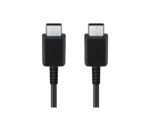 كابل سامسونج USB-C بطول 1.2 متر يدعم الشحن السريع ونقل البيانات، اسود