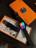 ⁦ساعة ذكية X9 الترا سمارت بشاشة سوبر اموليد 2.02 بوصة متوافقة مع تطبيق ويرفيت برو لنظامي iOS واندرويد مقاومة للماء بمعيار Ipx67 (لون اسود)⁩ - الصورة ⁦6⁩